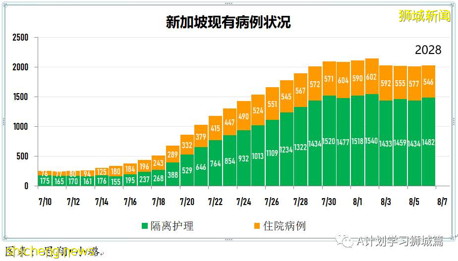 8月7日，新加坡疫情：新增81起，其中本土75起，输入6起；本地目前共89名12岁以下孩童因冠病住院