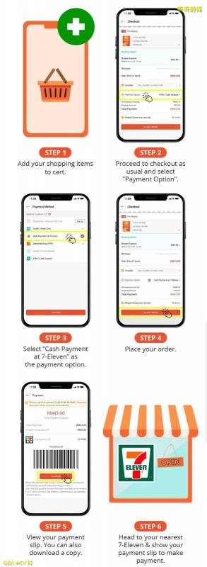 在Shopee买东西可在7-Eleven付款！还享有RM10优惠券 