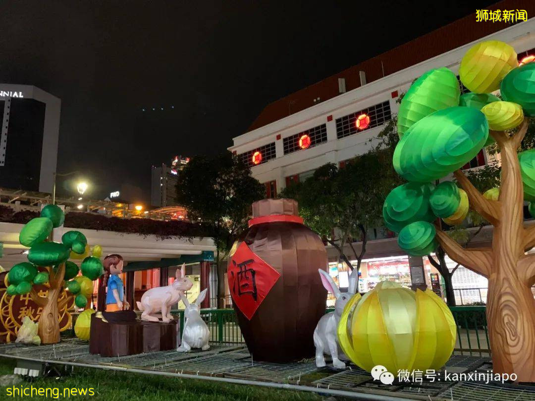 牛车水中秋灯饰剧透！这么多年终于见到正常版嫦娥了