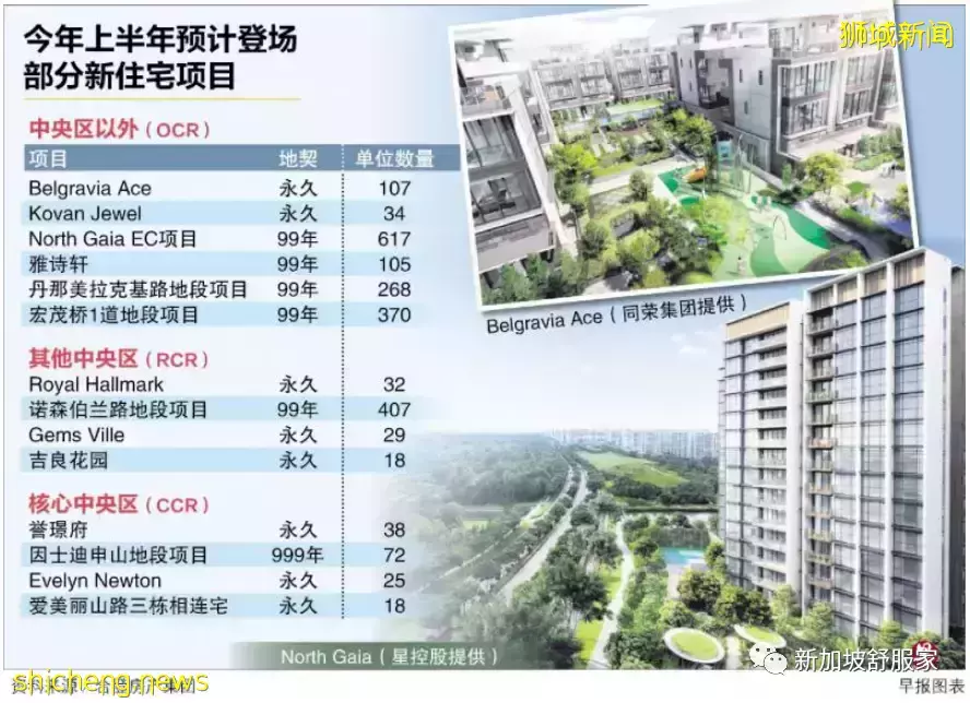 新加坡住宅市場2022年預計推出更多大衆化私宅項目