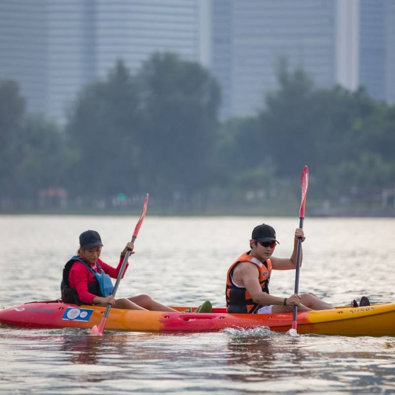 新加坡超酷水上活動！Singapore Sports Hub租用皮劃艇，S$12 2小時乘風破浪，探索Kallang Basin