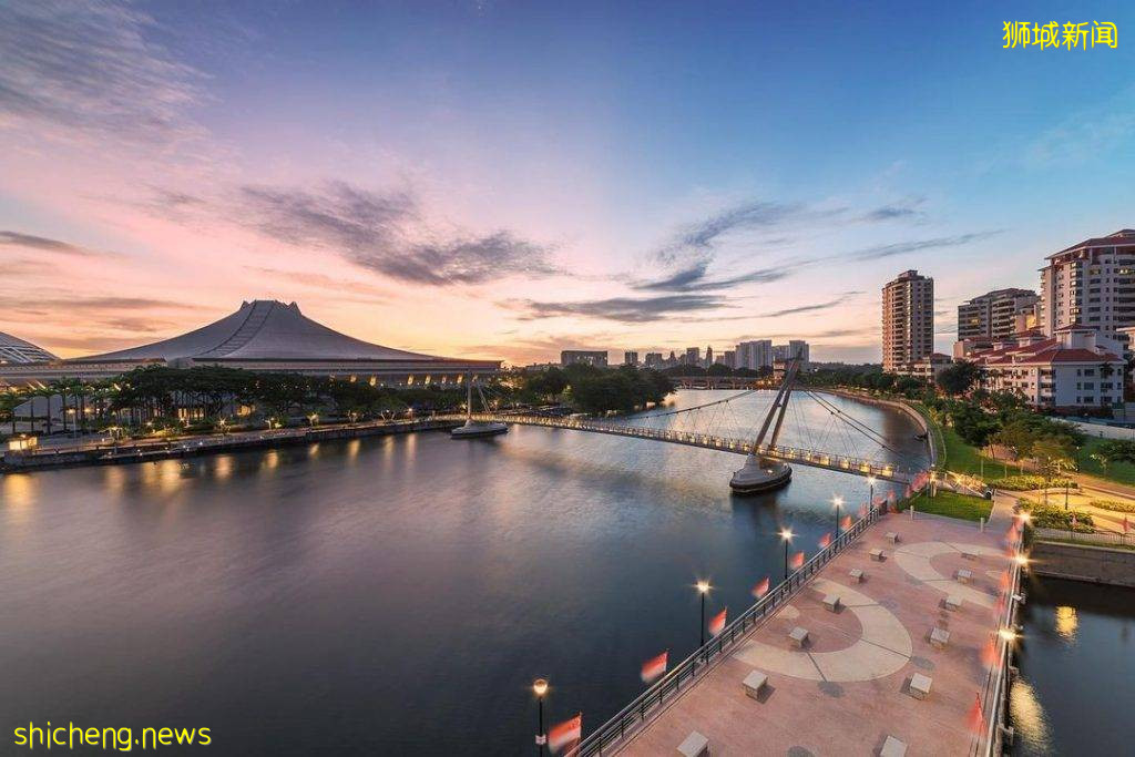 新加坡隐藏秘境🌿 Tanjong Rhu Promenade小众散步地点！累了一天就去看看城市天际线吧✨ 