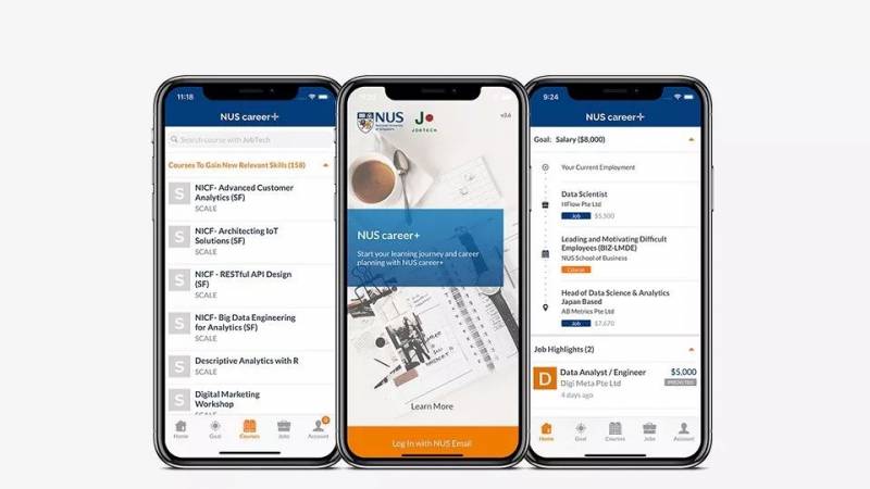 NUS Career+手机应用面向国大校友免费开放啦