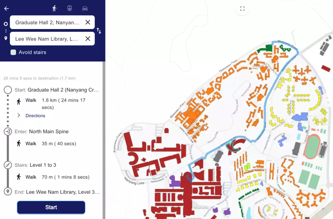 在 NTU 校园里迷了路？快试试这款官方导航系统吧