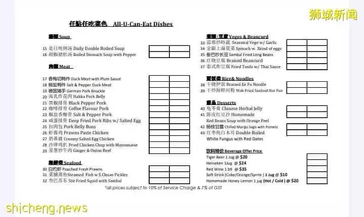 萬喜大酒樓自助餐每人$39.80++！超過40道中式佳肴，烤鴨、鮑魚、大蝦任你吃