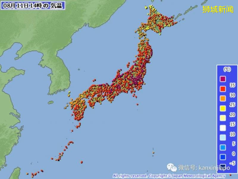 新加坡昨夜达30度气温，气象局预测8月将持续高温