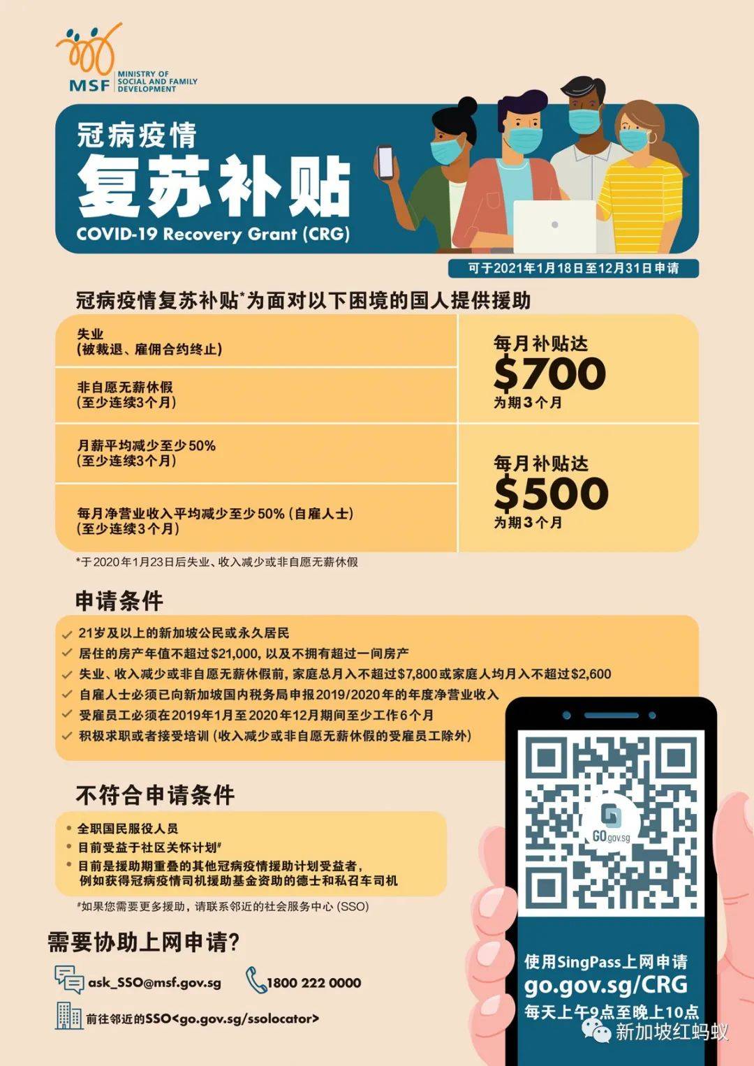 失業者、私召車與計程車司機等自雇人士，將繼續獲疫情援助津貼