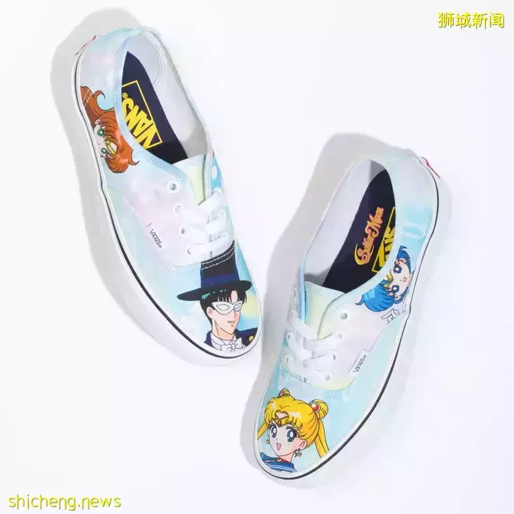 VANS X 美少女战士跨界合作，周边商品不要太美啦！联名鞋包系列向经典动漫致敬👟 