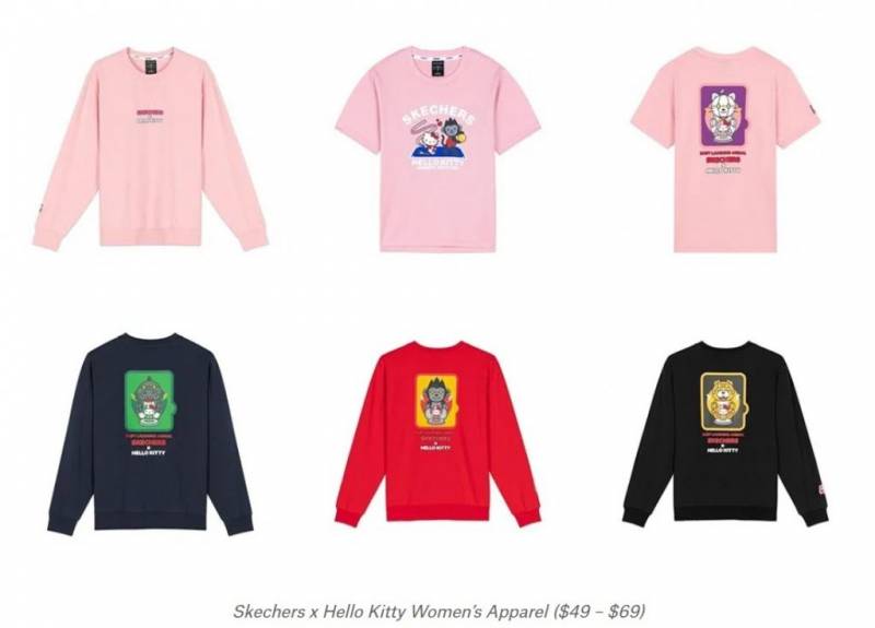 前方高萌預警！Skechers x Hello Kitty超可愛聯名款來啦！！LAZADA已經開售，線下門店10月5日發售