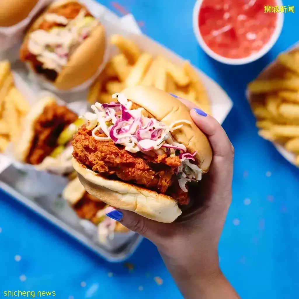 Shake Shack推出Dark Meat Hot Chicken汉堡！招牌辣腿堡自带销魂辣味，馋哭所有人🤭 