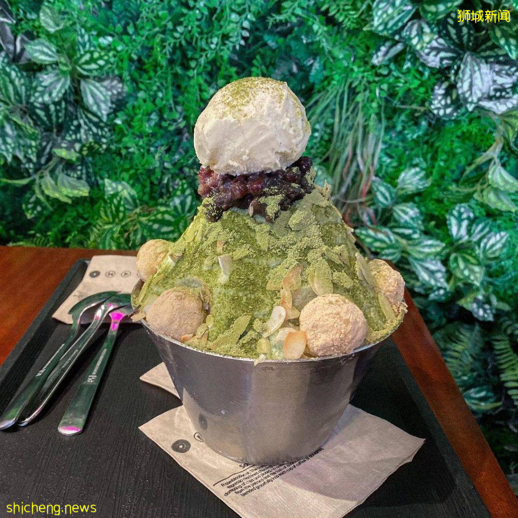 夏日解暑必备💖盘点新加坡韩式Bingsu🍨口感细腻顺滑、配料多到满出来，让你吃出初恋的感觉