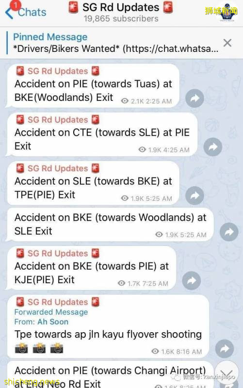 昨天，新加坡發生了22宗車禍，7人打架!