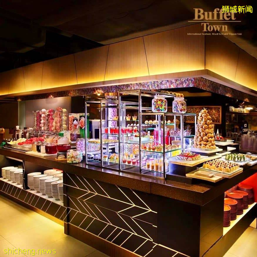 Buffet Town国际美食自助餐重新开放📣 促销特价一人只需S$27.50💥畅享数百种美食