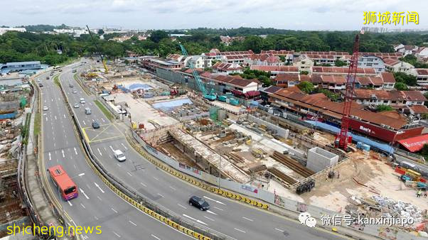 新加坡又有地铁线将通车，10万名居民出行更便利