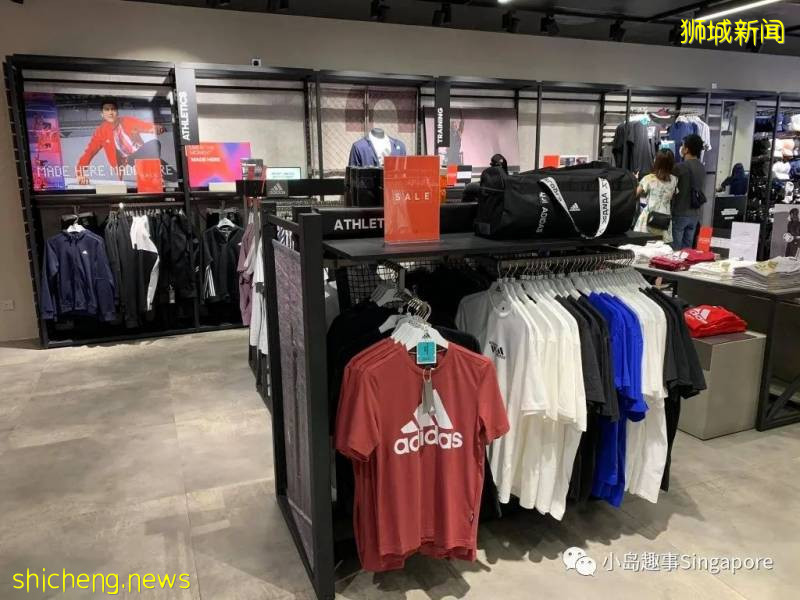 新加坡Adidas全场大促，全线7折！满100再送50券，满200送100券喔