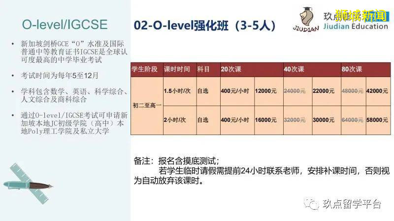 本市独家！新加坡公立学校三大国考AEIS冲刺班、O/A level考试强化班、新加坡名校老师团队来啦