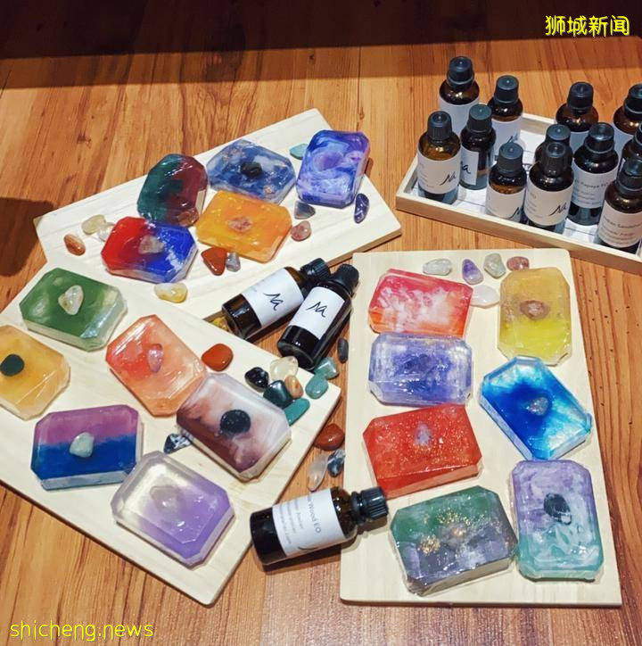 Saltwater Atelier 水晶皂工作坊🧼手工制作、100%纯素！色彩斑斓、晶莹剔透，非常亲肤💯 