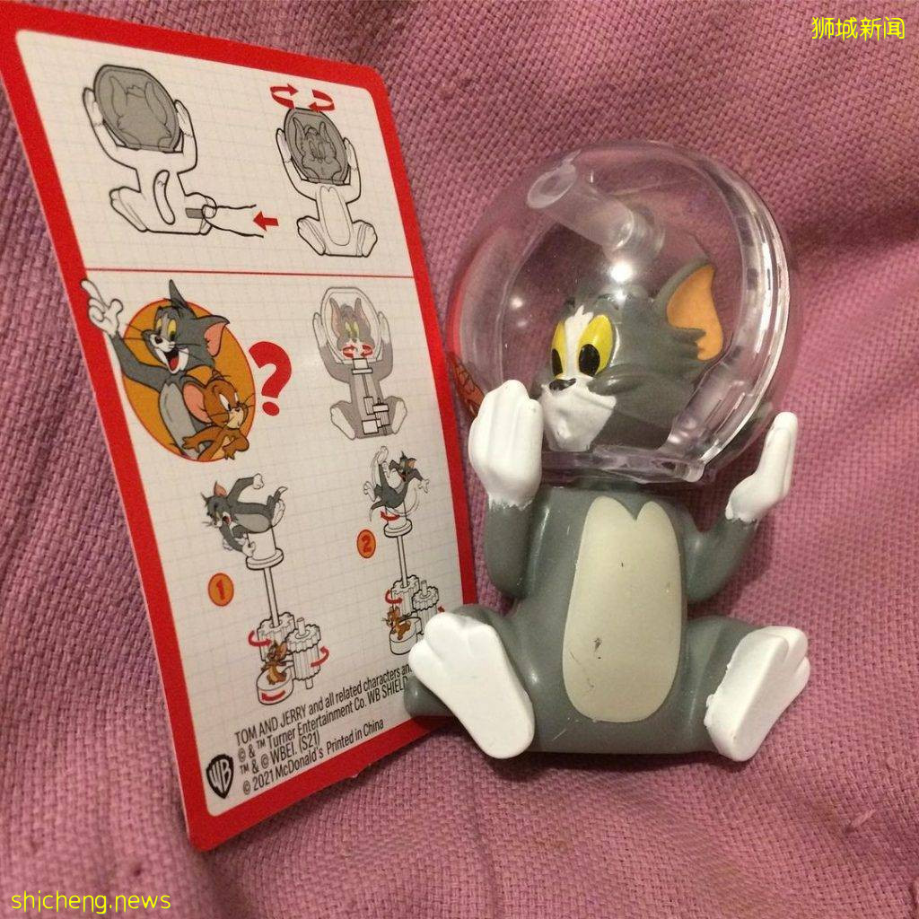 麦当劳推出TOM&JERRY Happy Meal玩具！童年回忆杀，快来收集哇