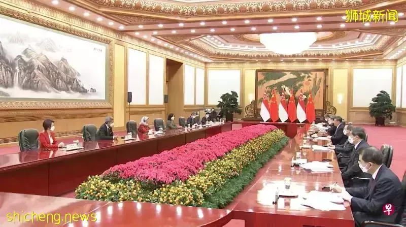 哈莉玛会见习近平 推动新中关系不断升级