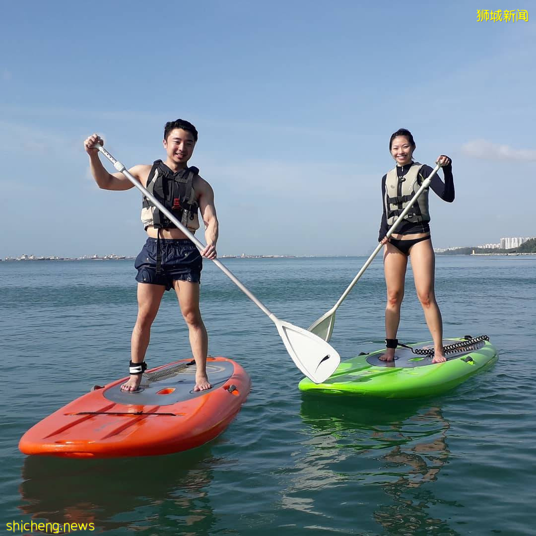 夏日最夯的水上运动！新加坡SUP立桨攻略💦简单好学、站在冲浪板上划水🌊 