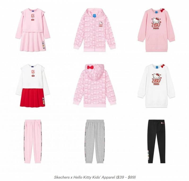 前方高萌預警！Skechers x Hello Kitty超可愛聯名款來啦！！LAZADA已經開售，線下門店10月5日發售