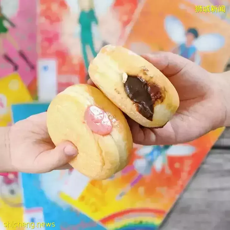 接好糖衣炮弹！盘点新加坡爆浆甜甜圈Bomboloni🍩圆圆鼓鼓外形、内馅满到流心😙 