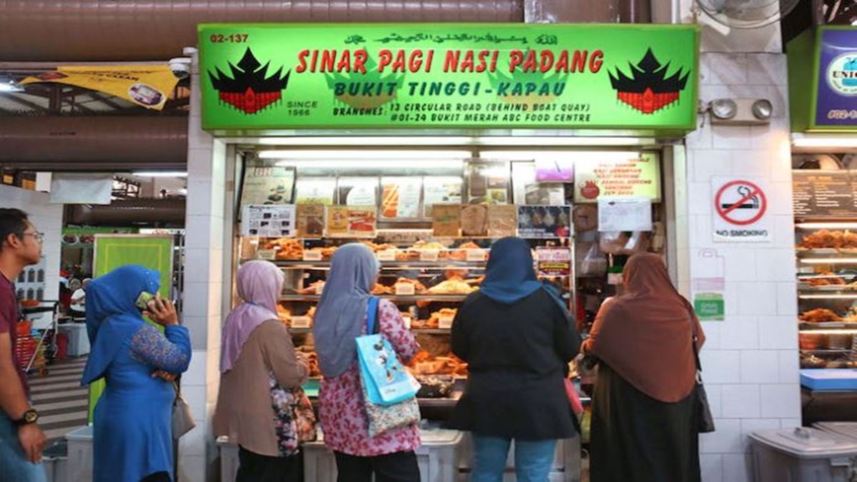 Sinar Pagi Nasi Padang  新加坡最好吃的Nasi Padang之一