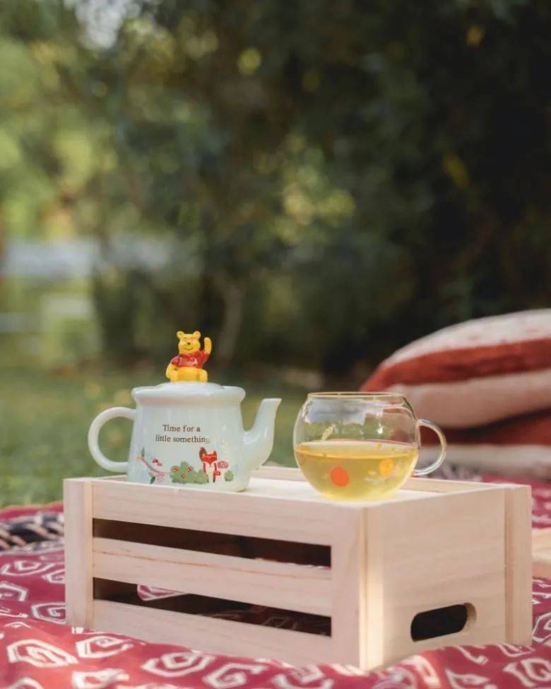 超萌Winnie The Pooh來了，喝下午茶的你再也不孤單了
