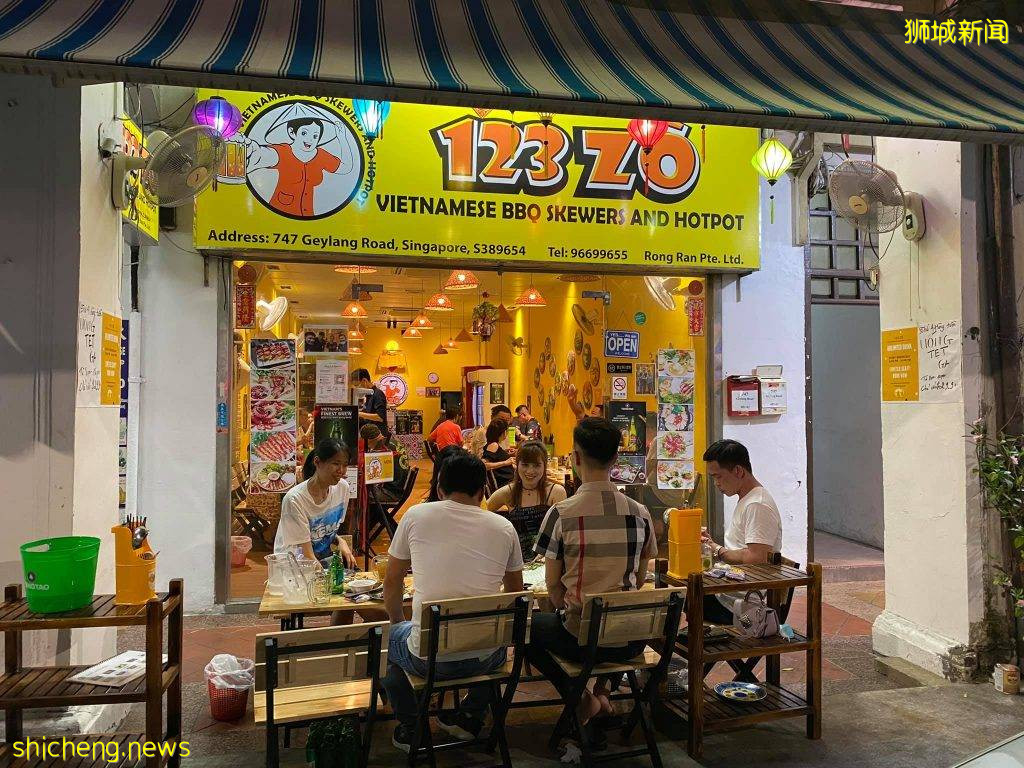 123 Zô 越南式BBQ燒烤🍢各式烤串、特色春卷、街頭小吃，一起撸串覓食去