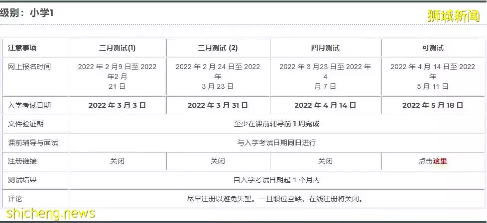 考試安排更新！2022新加坡三育中小學5月入學考試安排出爐