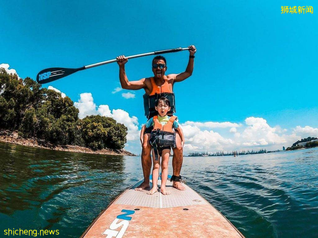 夏日最夯的水上运动！新加坡SUP立桨攻略💦简单好学、站在冲浪板上划水🌊 