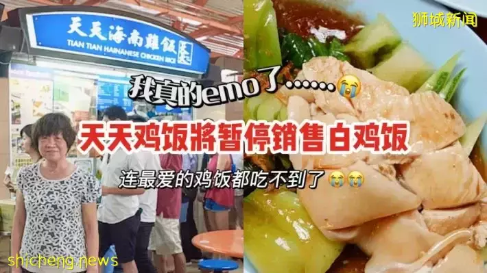 Oh,no！因马来西亚禁止出口生鸡，天天海南鸡饭宣布暂停销售招牌白鸡饭