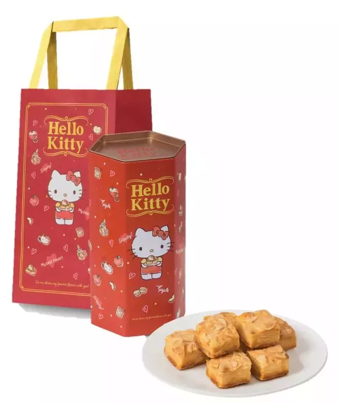 新年特供！美心推出新年Hello Kitty装流心饼干，可在7 ELEVEN预订 