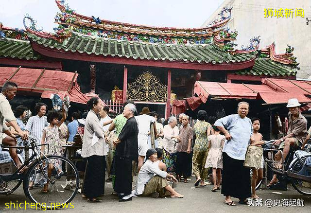 老照片：清朝末年，中國人下南洋謀生，很多人在新加坡當苦力