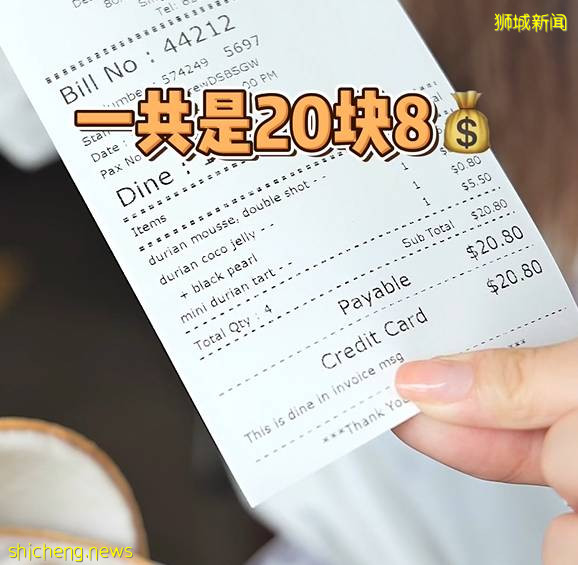 新加坡最好吃的榴梿甜品店，每样不到10新币