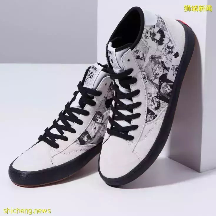 VANS X 美少女战士跨界合作，周边商品不要太美啦！联名鞋包系列向经典动漫致敬👟 