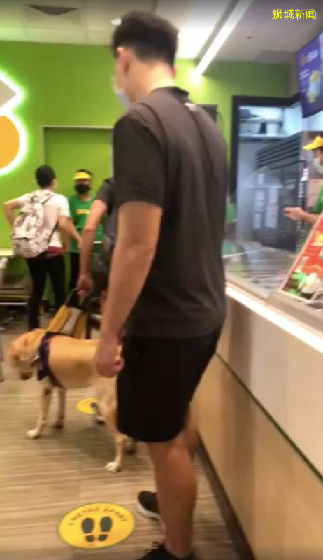 subway禁止导盲犬进入，随后做出道歉并加强员工教育