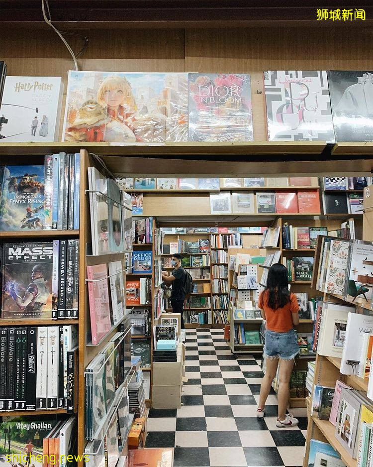 盘点新加坡6间小众书店！小而精致、有质感📖安静读书的好去处📚 