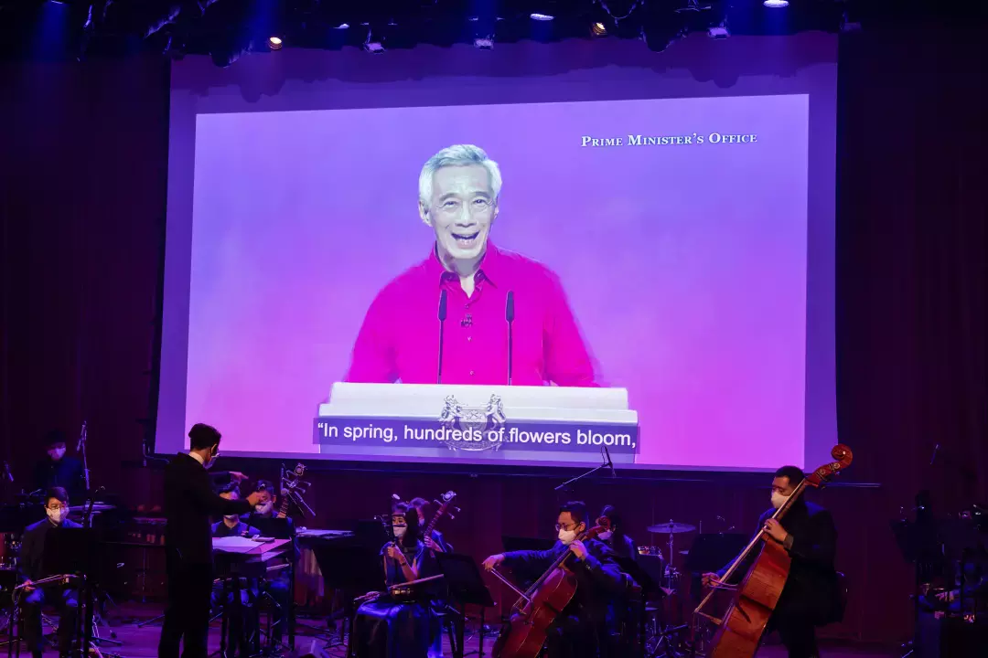 “慶祝中國銀行成立110周年暨2022年新春音樂會”在新加坡舉辦