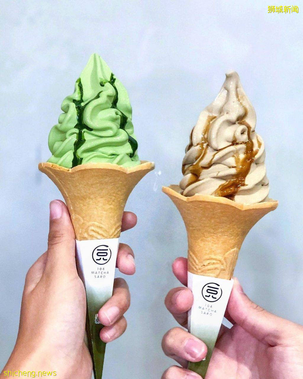 108 Matcha Saro推出冰激凌🍦买一送一优惠！只要S$4.90吃两个