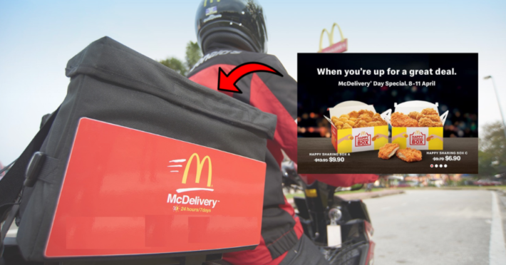 McDelivery Day邀你七折畅享麦乐鸡块，麦辣鸡翅，麦脆鸡排分享盒！【4.8-11】