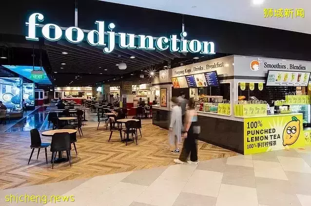 Food Junction Great World City翻新后好漂亮！LED板随时变化，还有露天屋顶花园🌙 