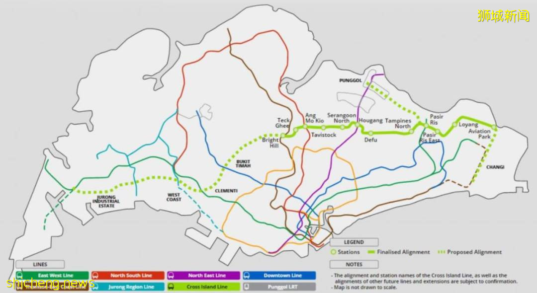 新加坡第8条地铁线来了！未来这个区的人去机场节省1小时