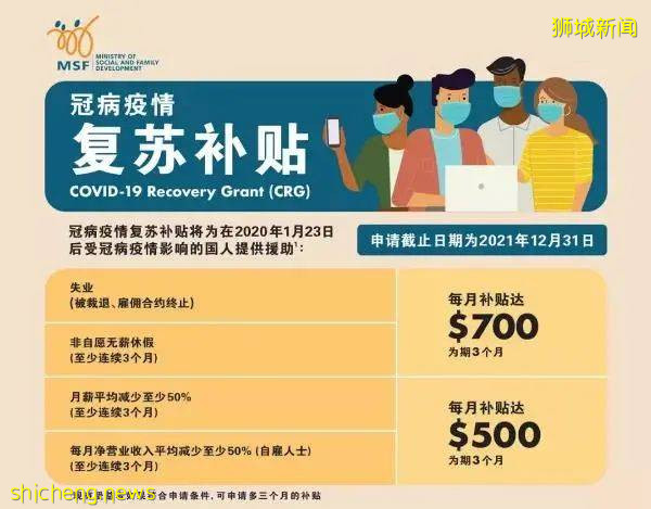 新加坡封城期间再次升级个人津贴和薪金补助，中低收入民众可于6月3号申请领取