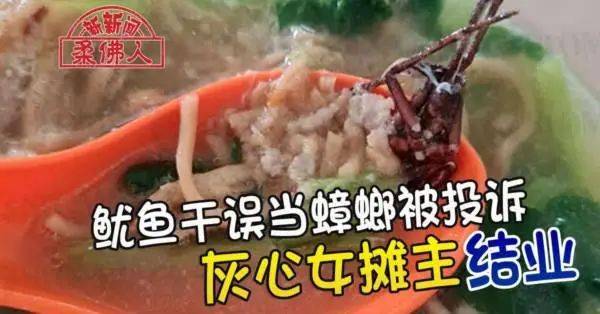 本地食客在餐厅汤品内吃到蟑螂！网友：汤的颜色看起来就不对劲