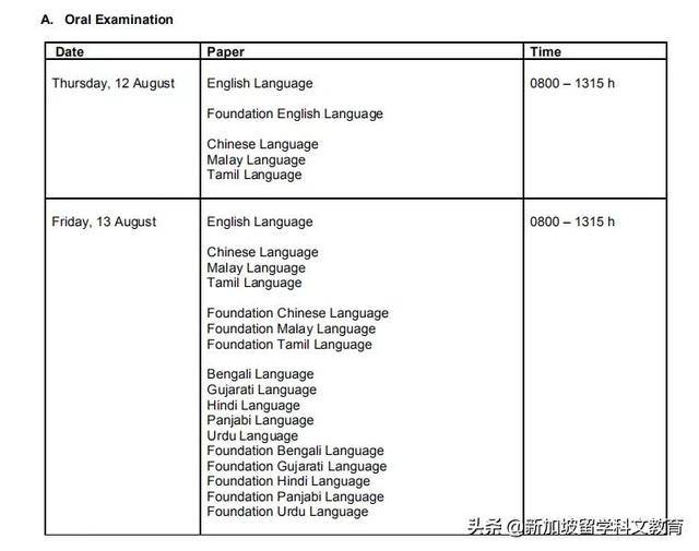 2021年新加坡小学离校考试时间公布，新政策将影响这些学生