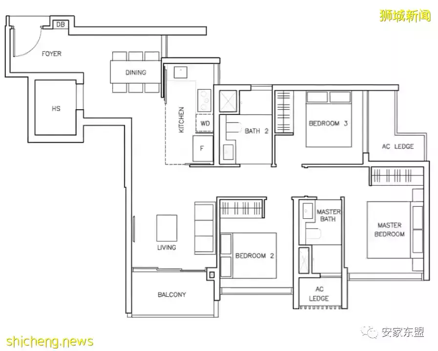 靠地铁站和三个商场今年最便宜的项目将于2月26日开盘，户型图新鲜出炉，欢迎预约前来看房