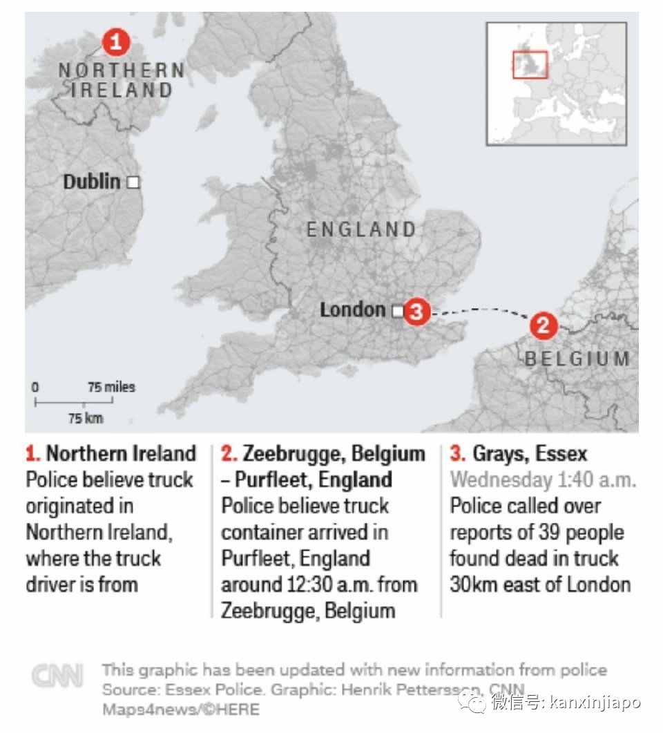 英国惊现“死亡集装箱”，内有39具中国人尸体！