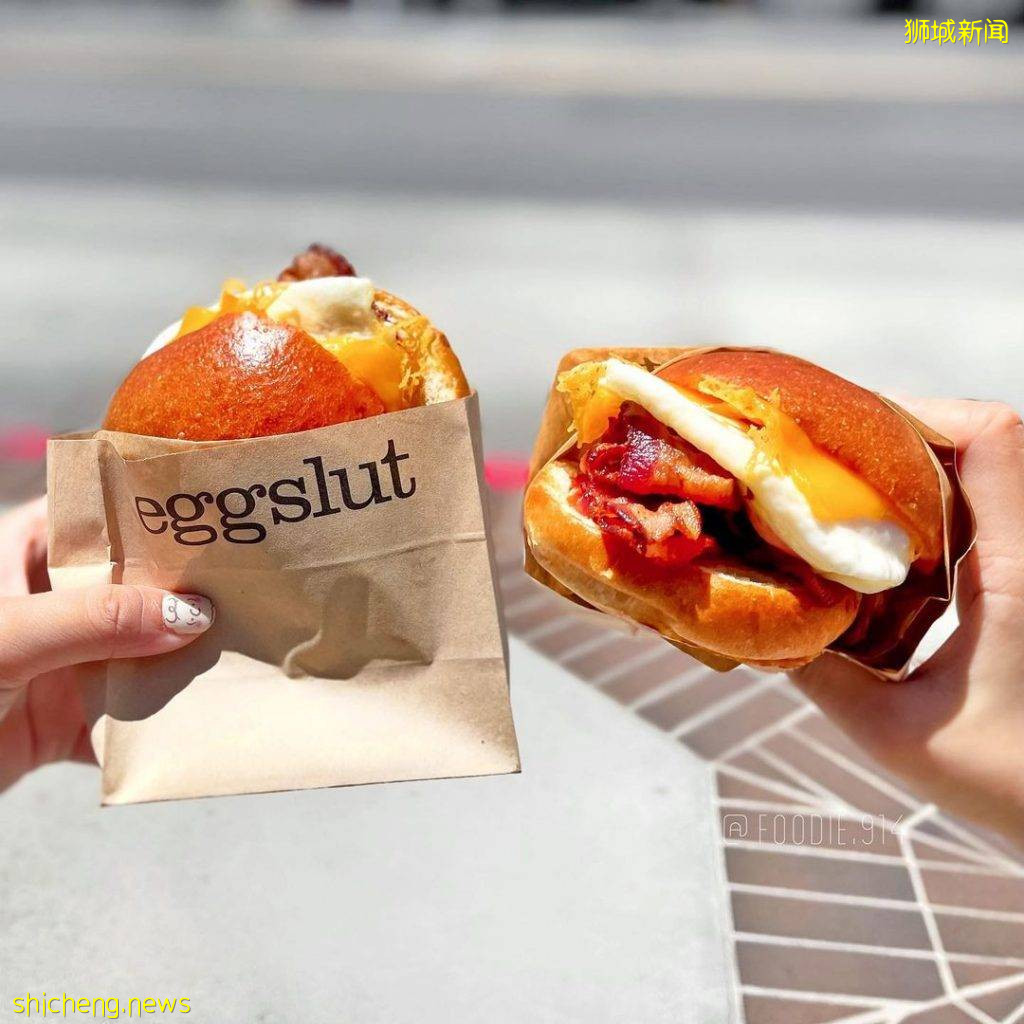 它真的来了💥 美国最夯的三明治“Eggslut”9号正式开业！首100位食客可获得独家赠品🍔 