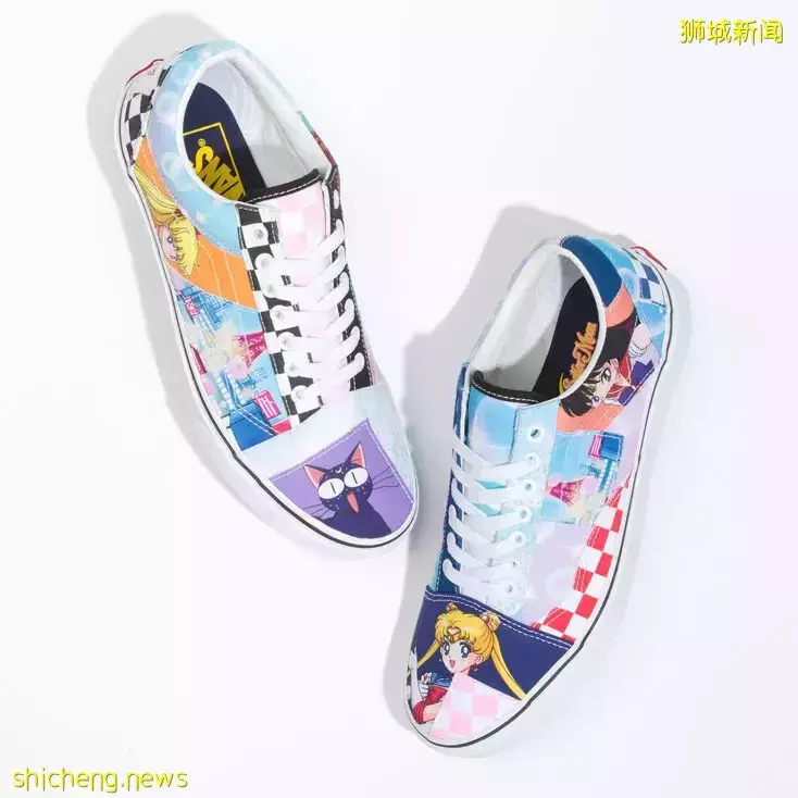 VANS X 美少女战士跨界合作，周边商品不要太美啦！联名鞋包系列向经典动漫致敬👟 